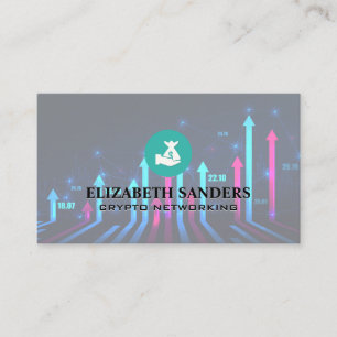 Money Bag   Fin Tech   Charts Business Card