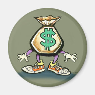 Money Bag Magnet