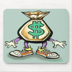 Money Bag Mouse Mat