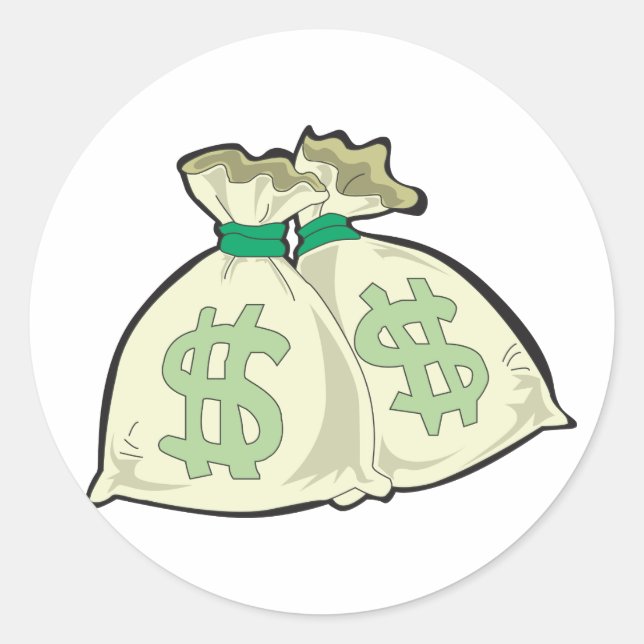 Money Bags Stickers (Front)