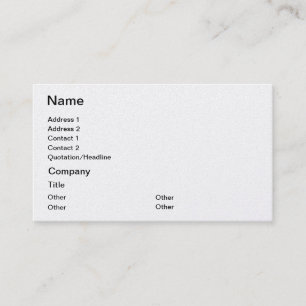 Money - business card