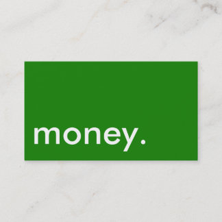 Money Business Card