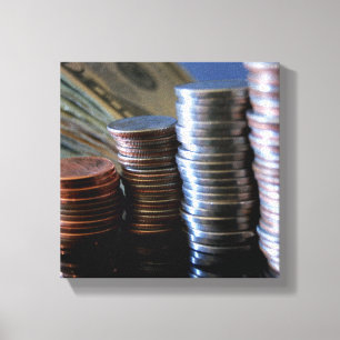 Money Canvas Print