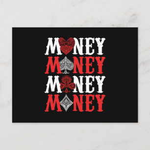 Money Casino Player Cards Poker Bluff Gambler Gift