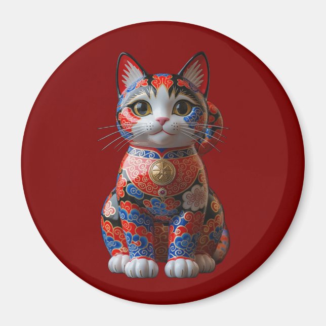 Money cat magnet (Front)