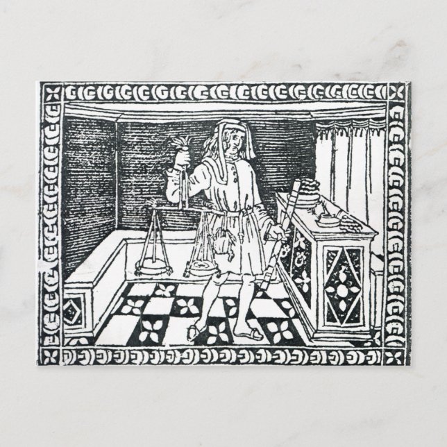 Money Changer Postcard (Front)