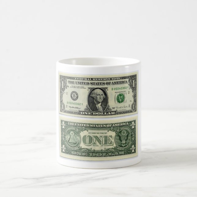 money coffee mug (Center)