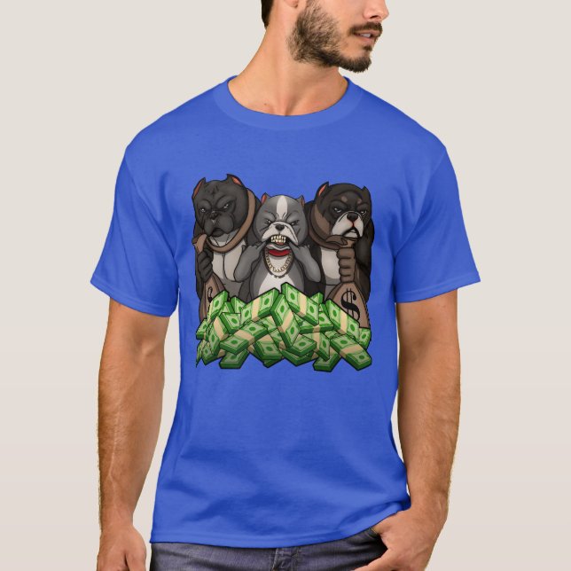 MONEY DOGS friends friend T-Shirt (Front)