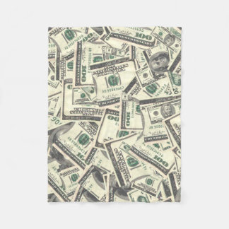 Money Fleece Blanket