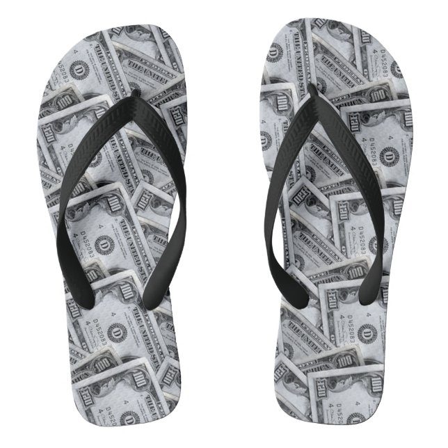 Money Flip Flops (Footbed)