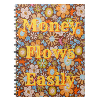 Money Flows Easily Money Affirmation Manifestation Notebook