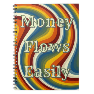 Money Flows Easily Money Affirmation Manifestation Notebook