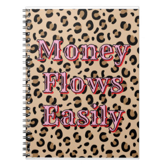 Money Flows Easily Money Affirmation Manifestation Notebook