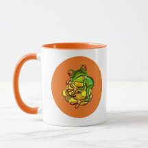 Money Grubbing Toad Mug