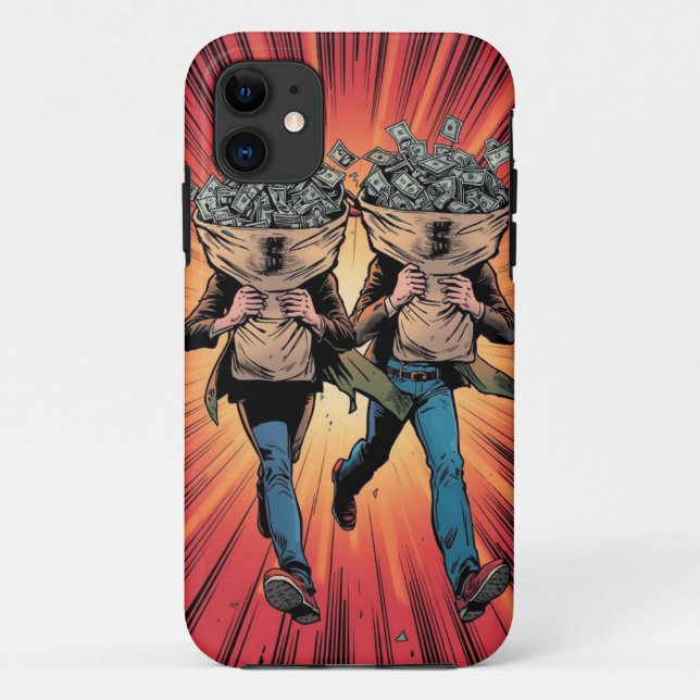 Money Heist Comic Art Mobile Case (Back)