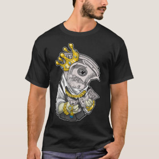 money king crown rich dollar diamonds cash HipHop  T-Shirt