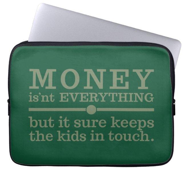MONEY laptop sleeves (Front)