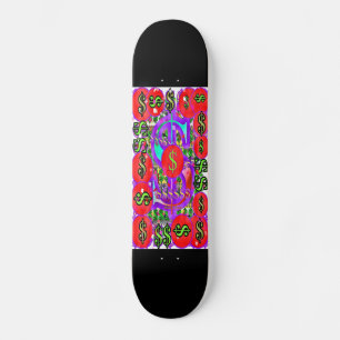 Money Logo Black Skateboard