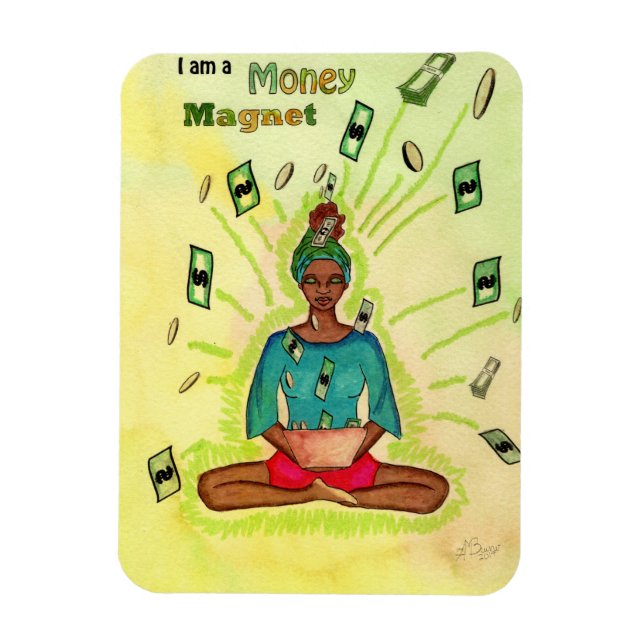 Money Magnet Affirmation (Vertical)
