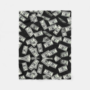 Money Maker Fleece Blanket