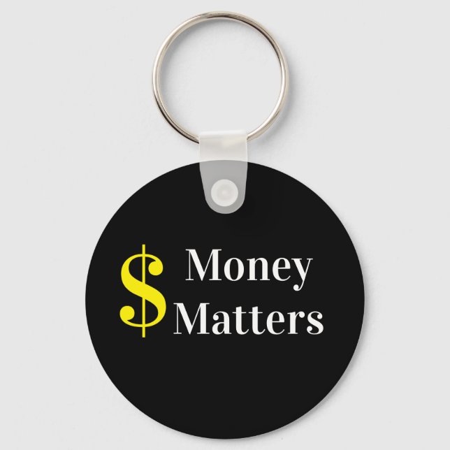 money matters key ring (Front)