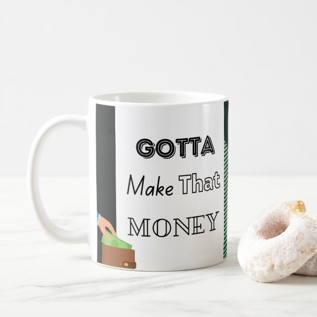 Money Mug (With Donut)