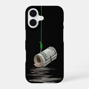 Money On a Fish Hook iPhone 16 Case