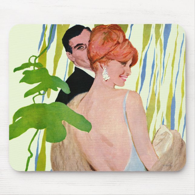 Money On Her Mind Mouse Mat (Front)