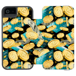 Money Pattern 2 Incipio Watson™ iPhone 5 Wallet Case