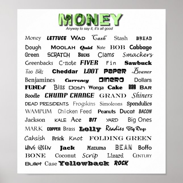 Money Poster (Front)