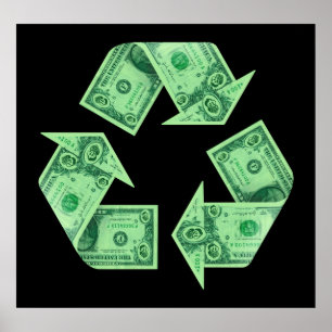 Money Recycling Poster