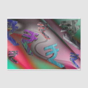 money signs tissue paper