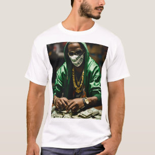 Money Talks Graphic Hoodie" T-Shirt