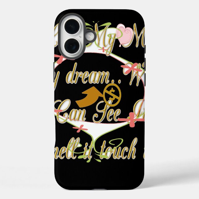 Money talks in my dreams and I love it  Case-Mate iPhone Case (Back)