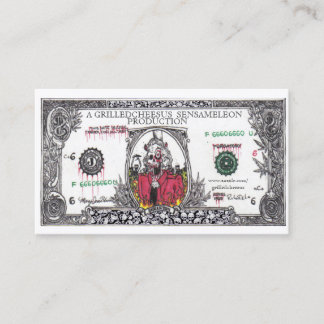 Money The Root of All Evil Business Card
