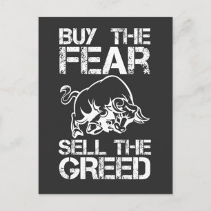 Money Trading Gift Stock Market Investor Trader Postcard