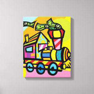 Money Train Canvas Print