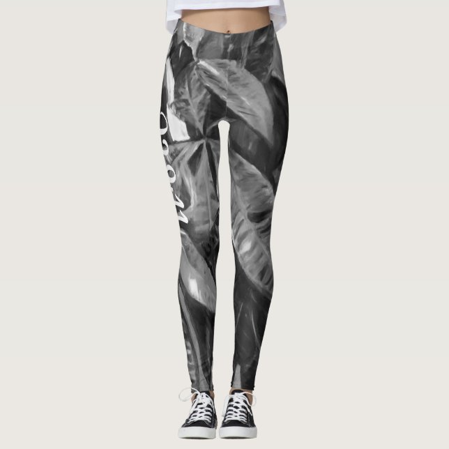Money Tree BW J29:11 Leggings (Front)