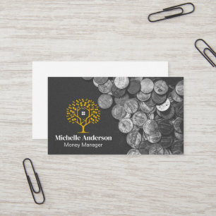 Money Tree Coins Business Card