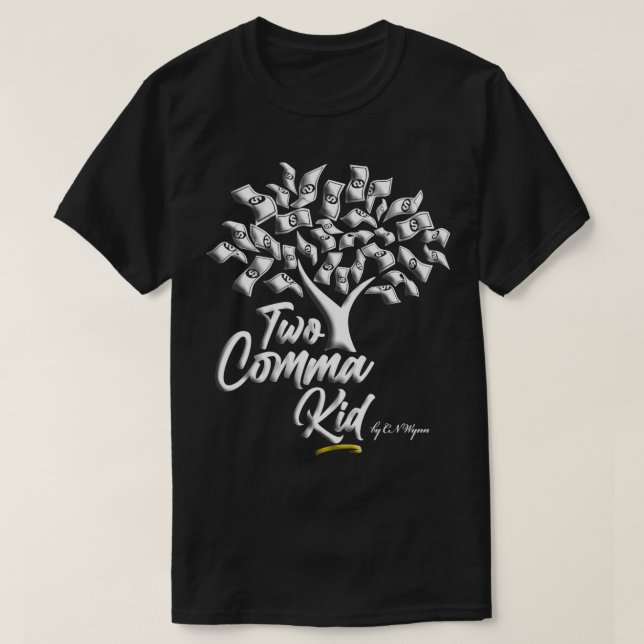Money Tree (Dark) by C T-Shirt (Design Front)