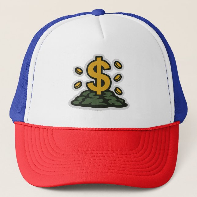  money  trucker hat (Front)