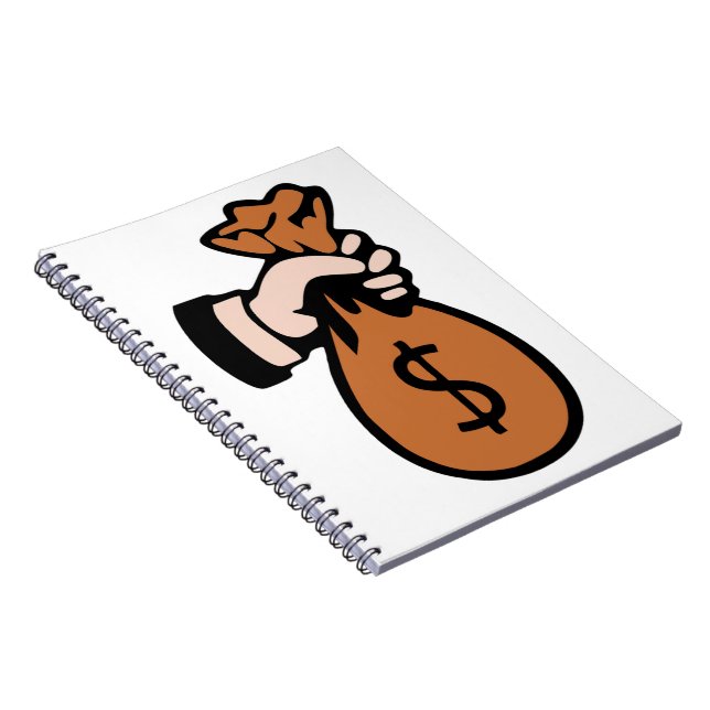 MONEYBAGS NOTEBOOK (Right Side)