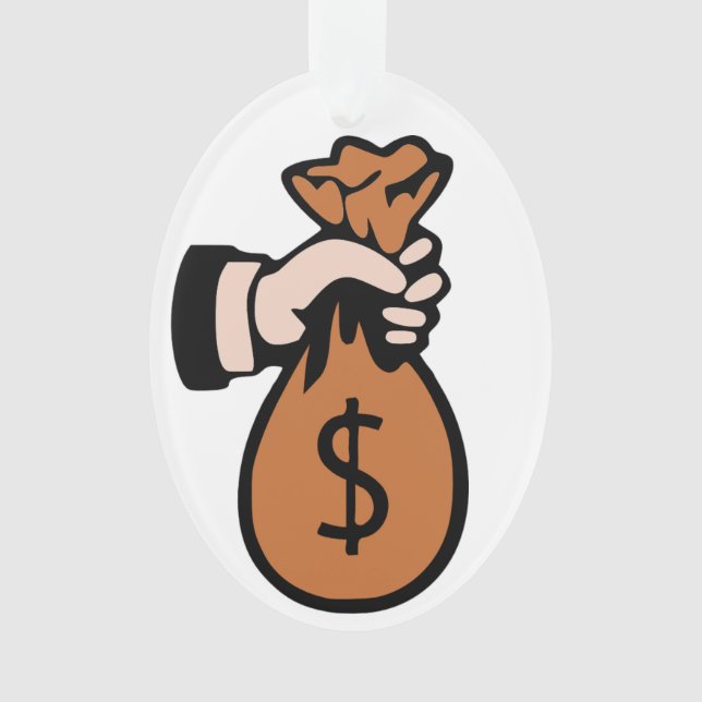 MONEYBAGS ORNAMENT (Front)