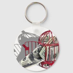 MoneyFlyingCoop092110 Key Ring