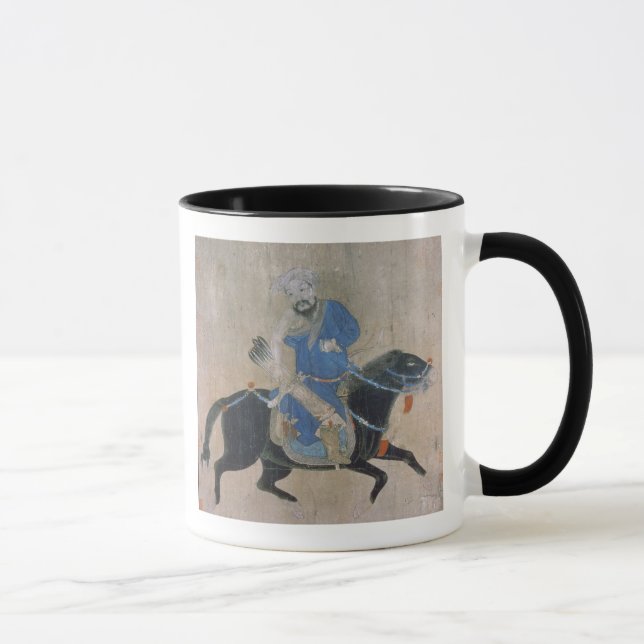 Mongol archer on horseback mug (Right)
