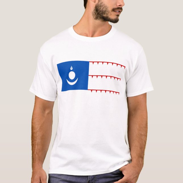 Mongol Empire Flag T-Shirt (Front)