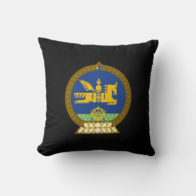 Mongol (Mongolian emblem Cushion (Front)