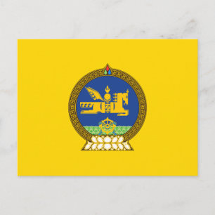 Mongol (Mongolian) emblem Postcard