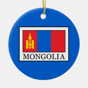 Mongolia Ceramic Tree Decoration