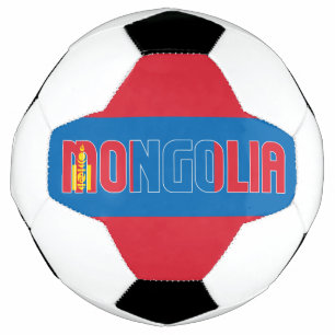 Mongolia Flag Adorable Patriotic Football